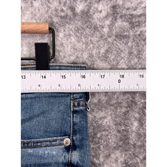 Rag & Bone Jeans 27 Womens Dre Low Rise Ankle Slim Boyfriend Distressed Denim - Picture 3 of 8